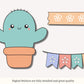 Spring Pastel Digital Stickers Set