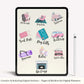 Daily Life Digital Stickers