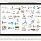 Fitness Planner Digital Sticker Set