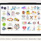 Fitness Planner Digital Sticker Set