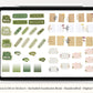 Botanical Digital Sticker Set