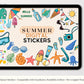 Seasonal Summer Digital Sticker Set