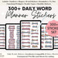 Daily Essential Words Stickers