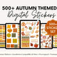 Seasonal Autumn Digital Sticker Pack