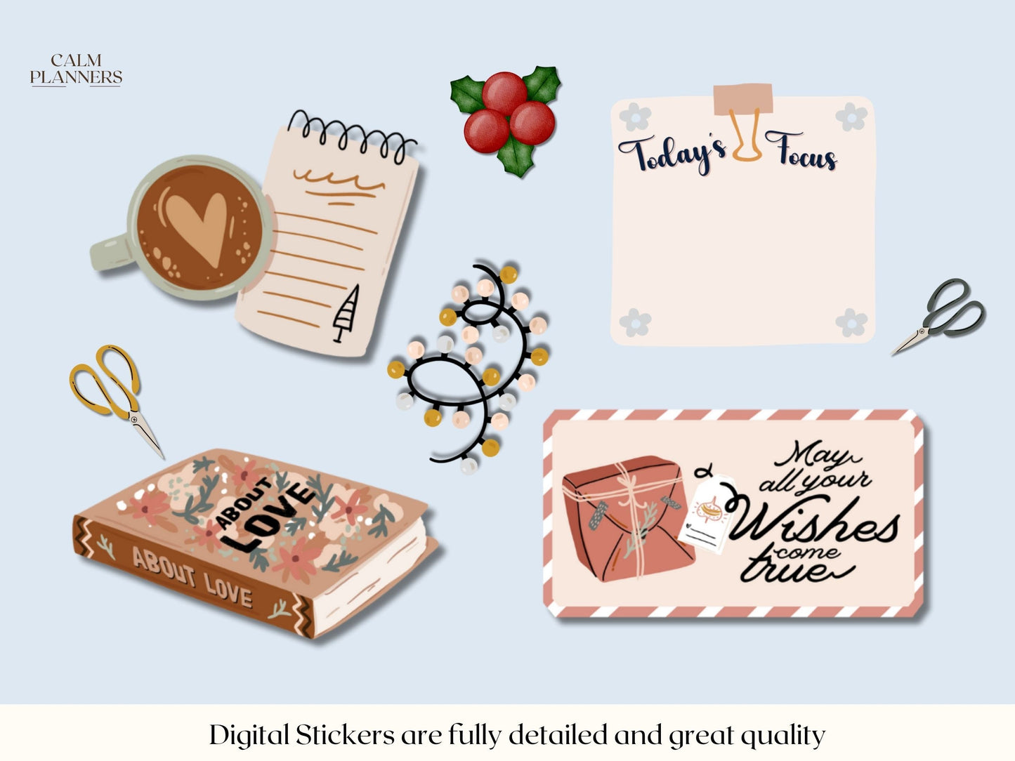 Winter Wonderland Digital Sticker Set