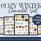 Winter Wonderland Digital Sticker Set