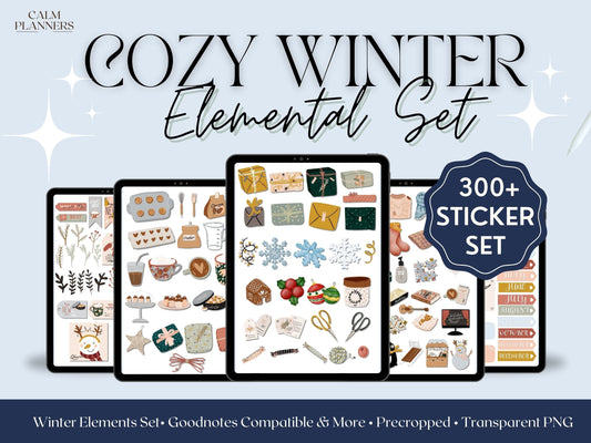 Winter Wonderland Digital Sticker Set