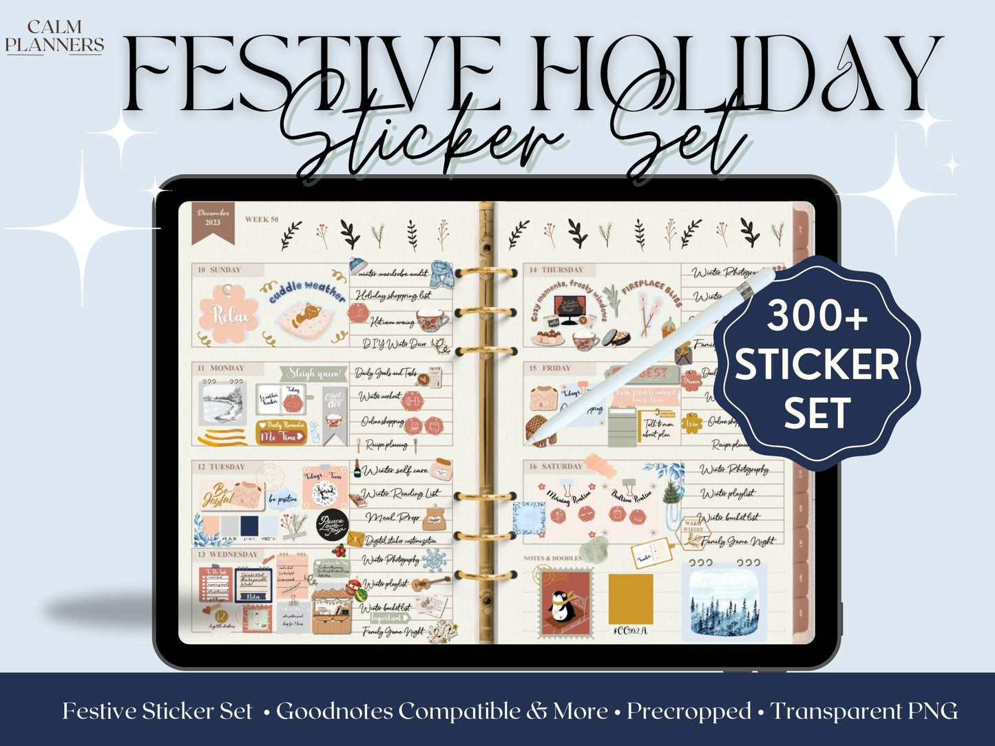 Winter Wonderland Digital Sticker Set