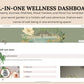 Self Care All In One Notion Template