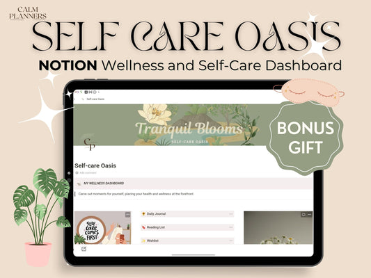 Self Care All In One Notion Template