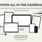 Second Brain All-In-One Notion Dashboard