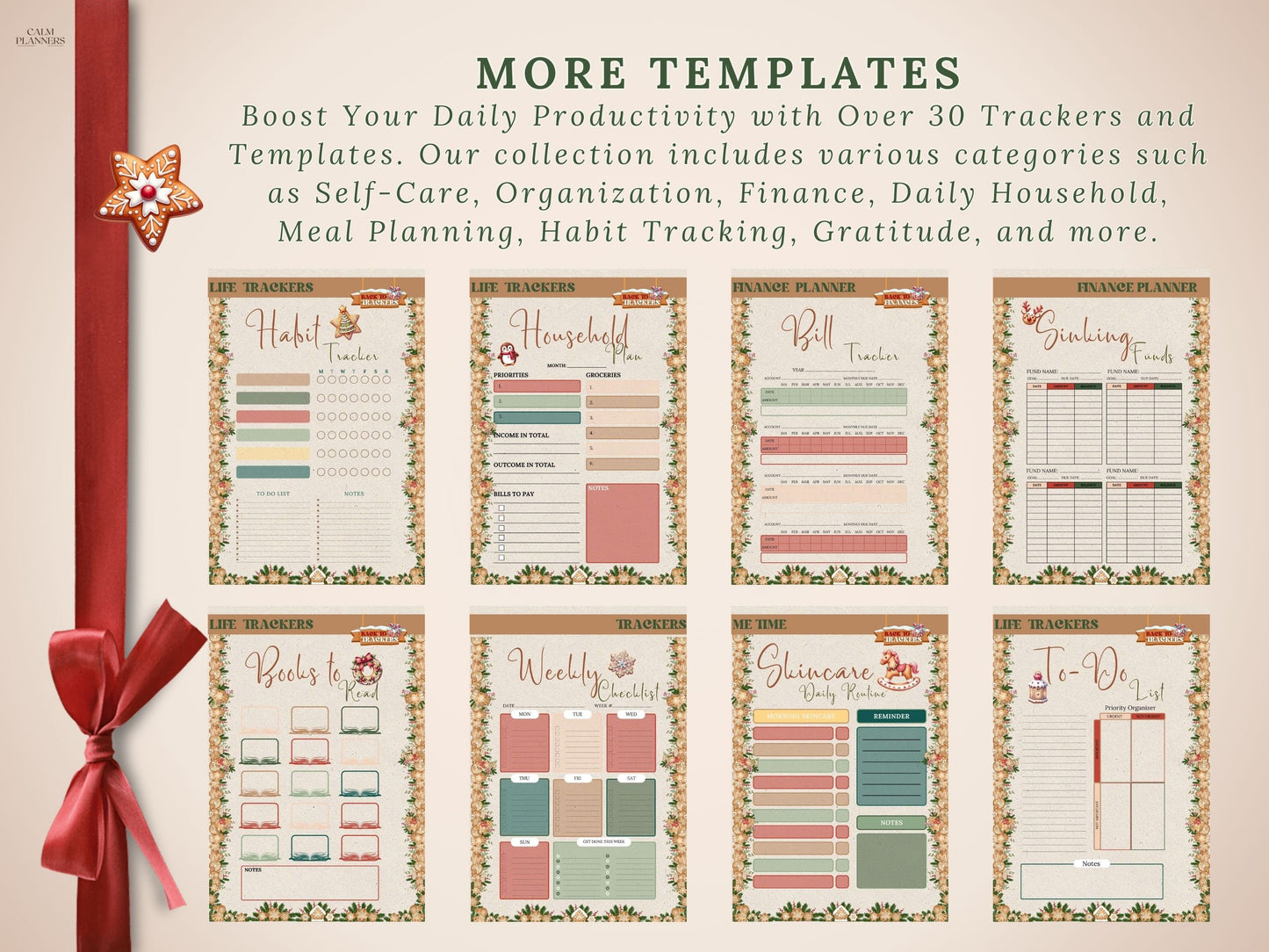 The Gingerbread Girl Seasonal Planner