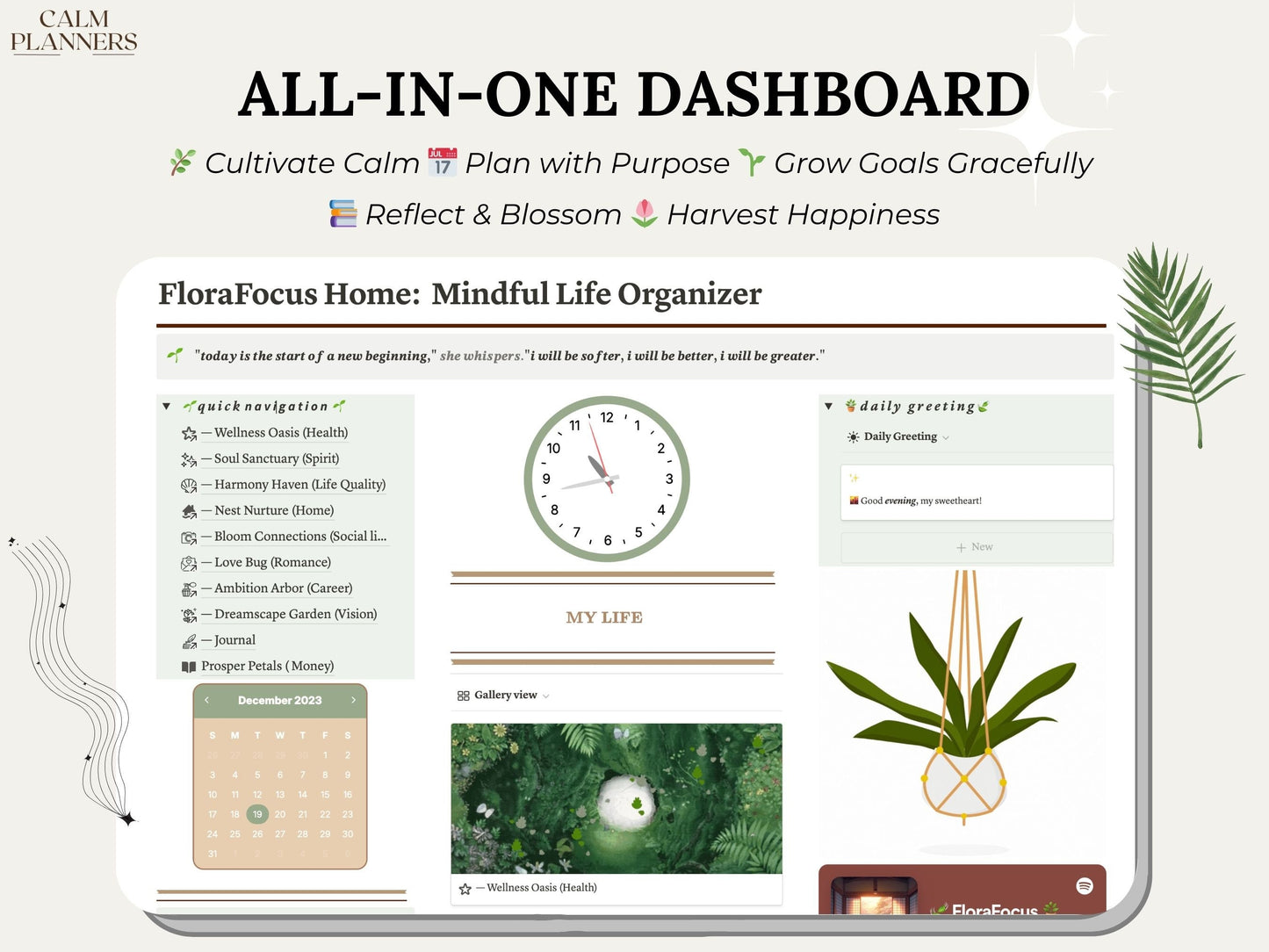 All-in-One Notion Life Planner