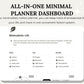 Minimal Muse All in One Notion Dashboard