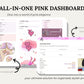 Pretty In Pink Aesthetic Notion Template