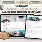 Ultimate Travel Journal & Organizer Template