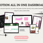 Pretty In Pink Aesthetic Notion Template