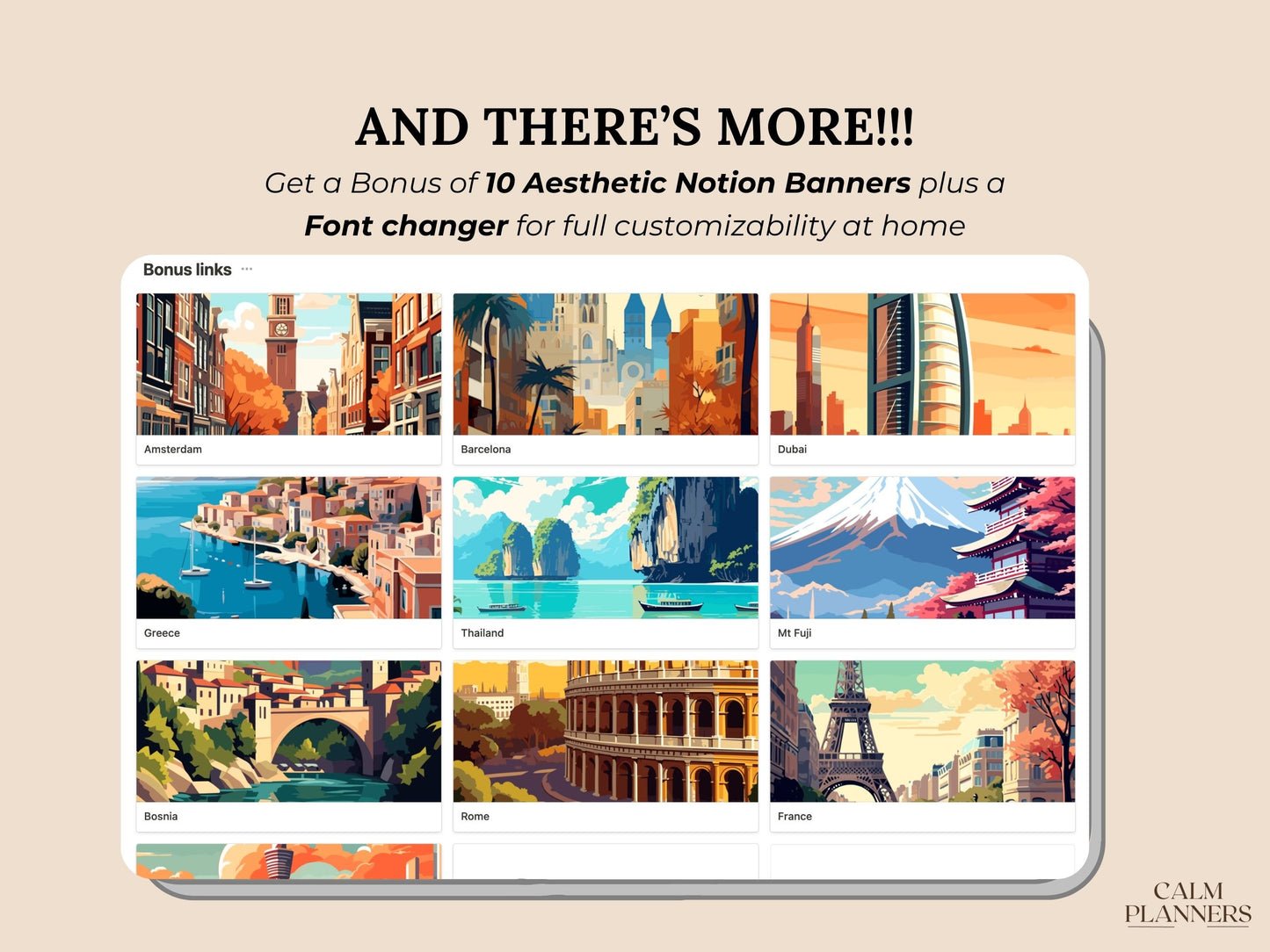 Ultimate Travel Journal & Organizer Template