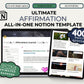 Ultimate Affirmation All-in-One Notion Dashboard