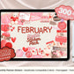 February Monthly Sticker Pack