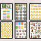 Spring Bloom: Cute Flower Memo, Date Sticker Kit for GoodNotes, OneNote and Notability, Everyday iPad Stickers for Weekly & Monthly Planning