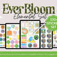 Spring Bloom: Cute Flower Memo, Date Sticker Kit for GoodNotes, OneNote and Notability, Everyday iPad Stickers for Weekly & Monthly Planning